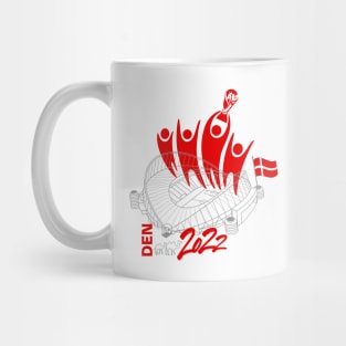 Denmark World Cup Soccer 2022 Mug